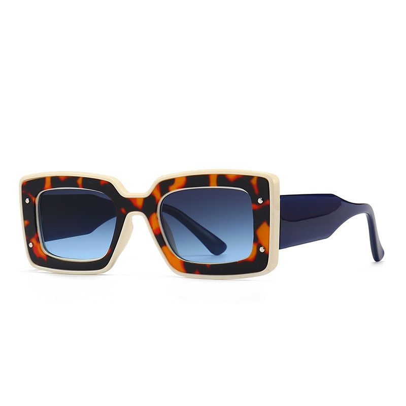 Retro Thick Frame Sunglasses