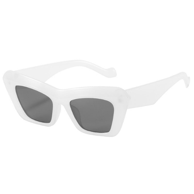 Thick Cat Eye Sunglasses