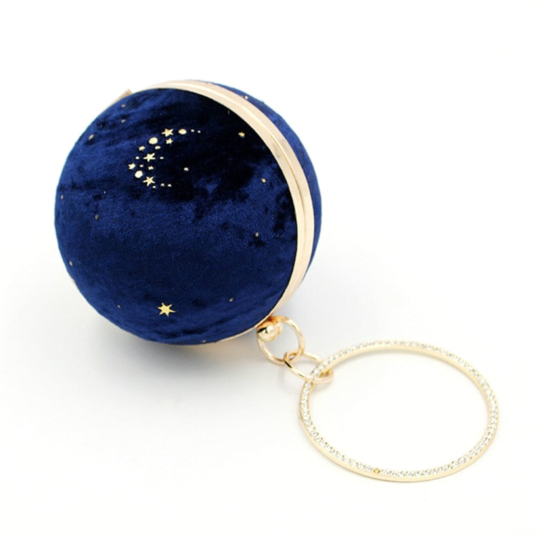 Starry Sky Round Ball Bag