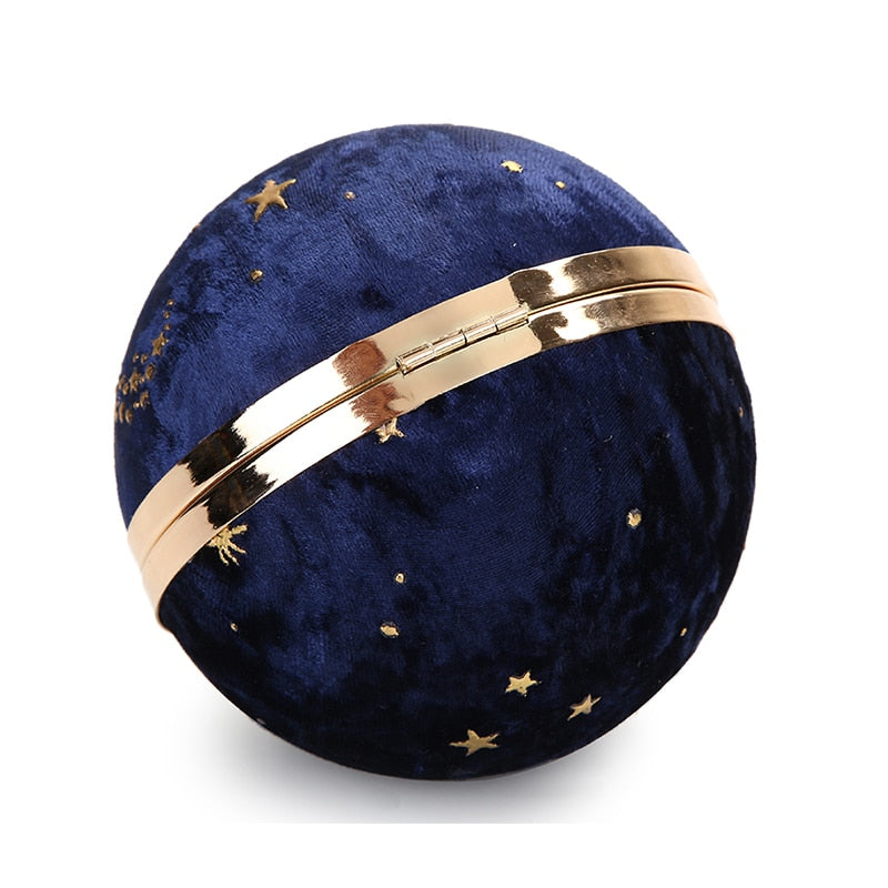 Starry Sky Round Ball Bag