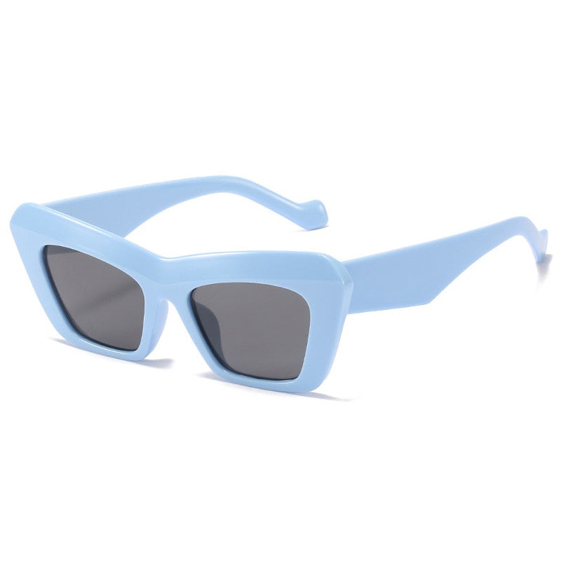 Thick Cat Eye Sunglasses