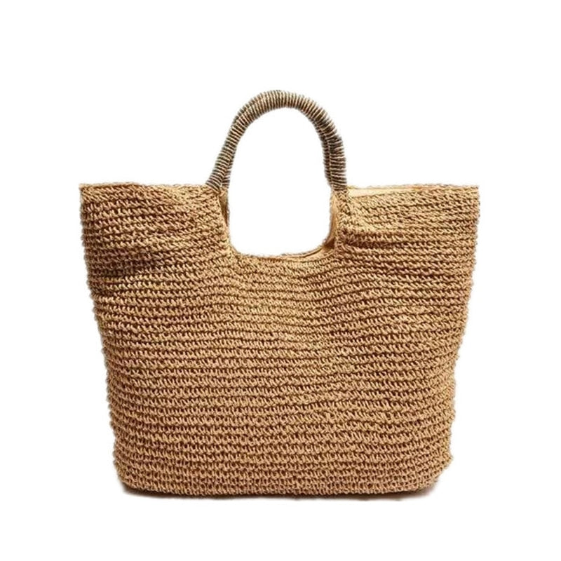 Rattan Tote Bag