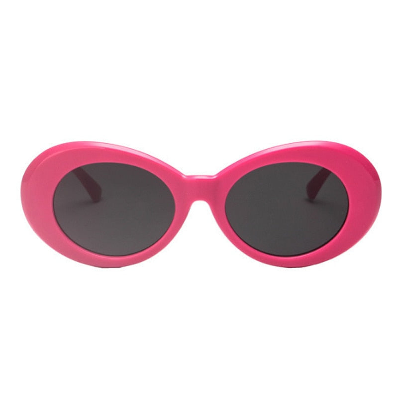 Retro Oval Sunglasses