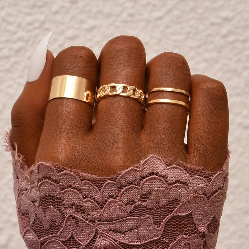 Bohemian Ring Set