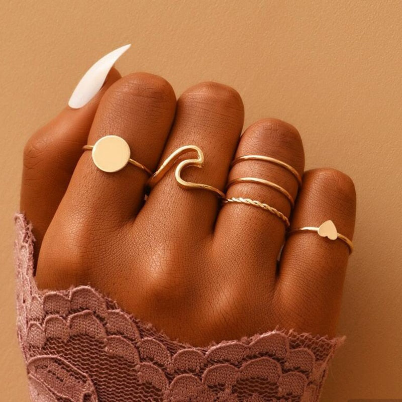 Bohemian Ring Set