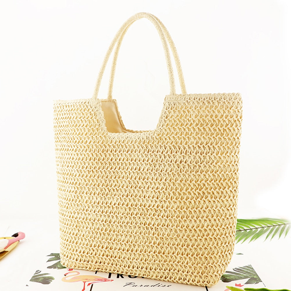 Straw Tote Bag