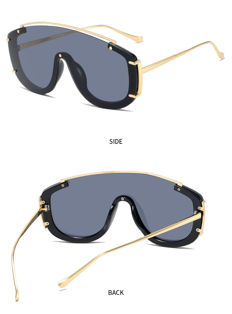 Oval Oversized Sunglasses