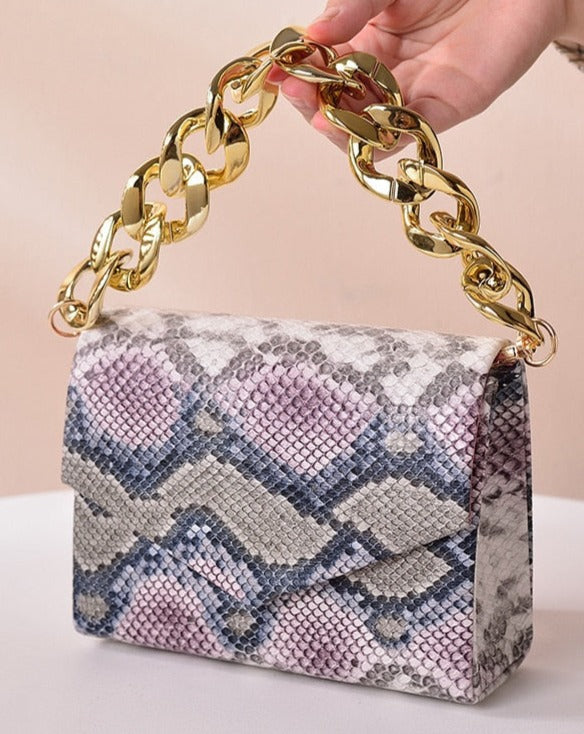 Mini Snake Print Bag