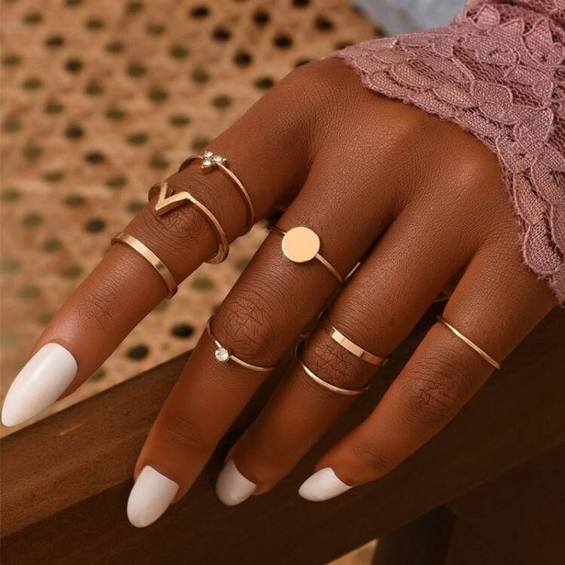 Bohemian Ring Set