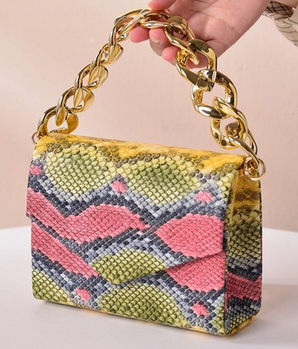 Mini Snake Print Bag