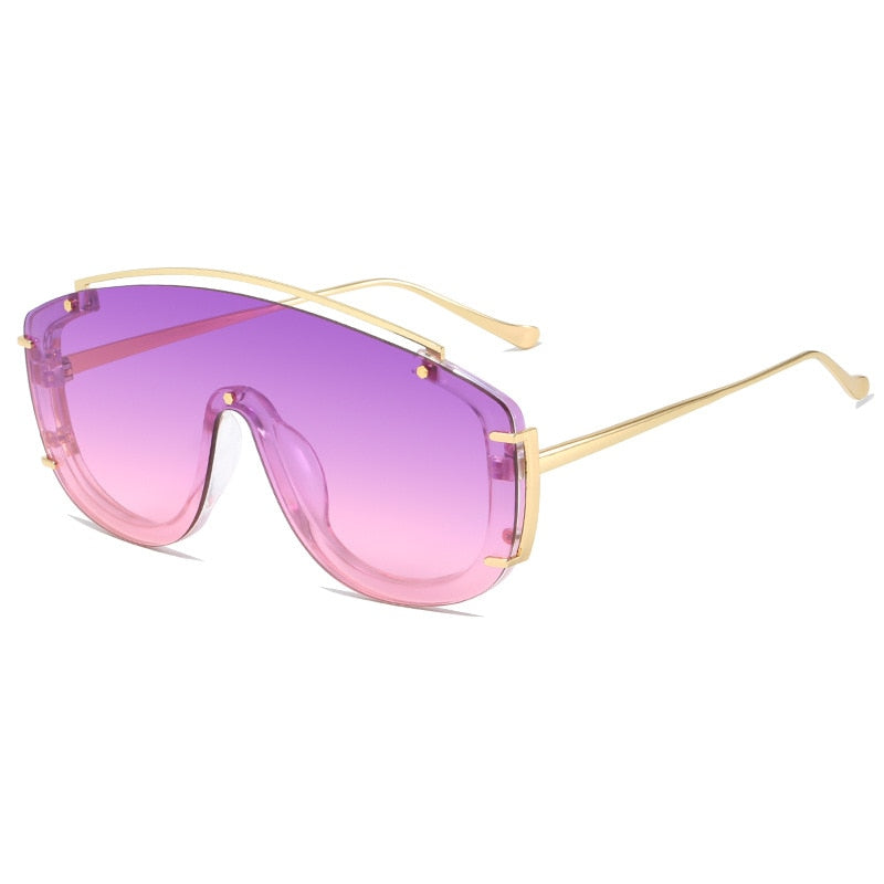 Oval Oversized Sunglasses