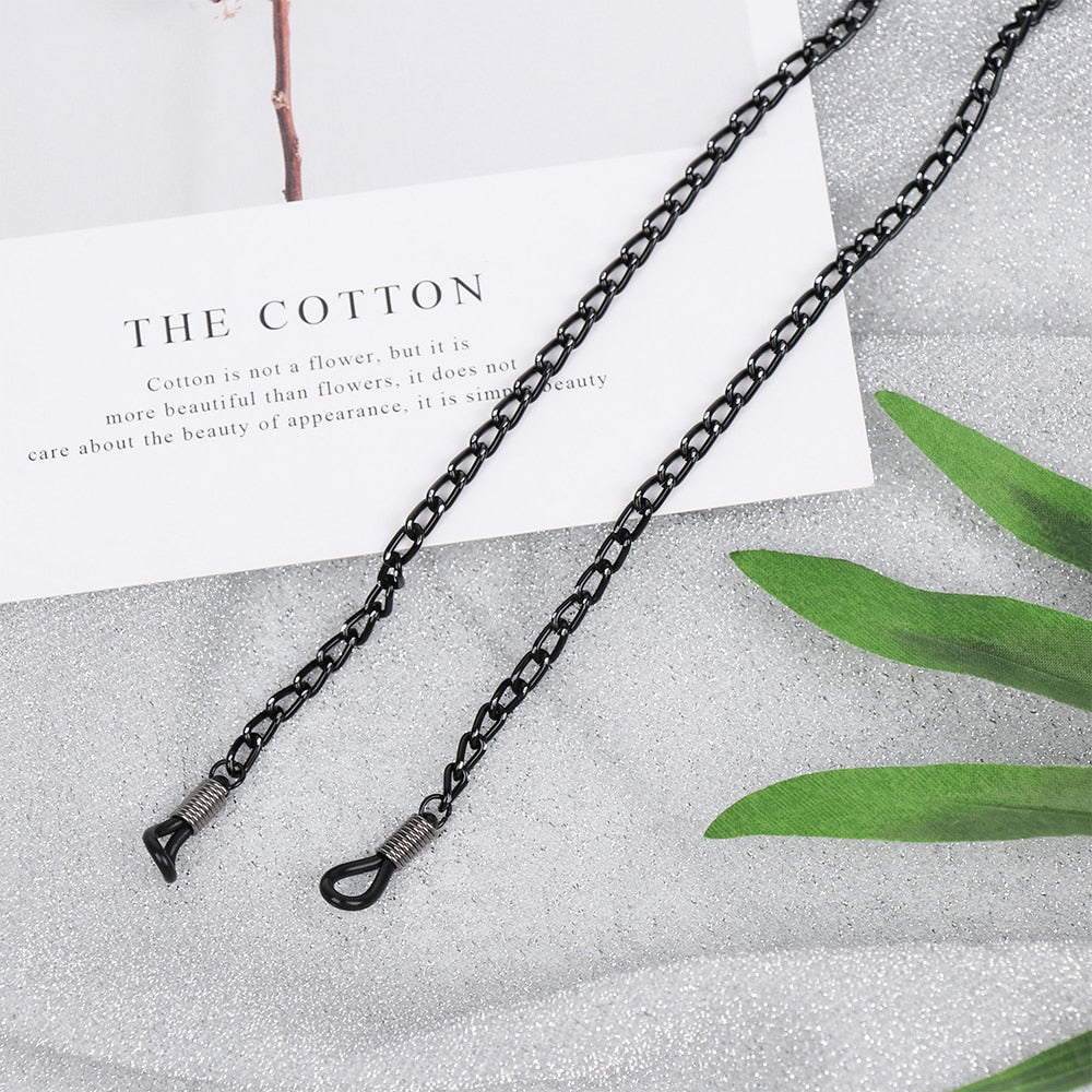 Sunglasses/Eyeglasses Black Chain