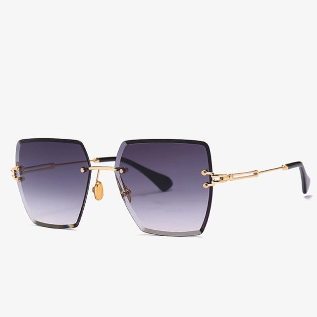 Retro Gradient Square Sunglasses