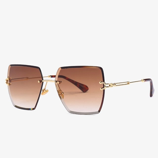 Retro Gradient Square Sunglasses