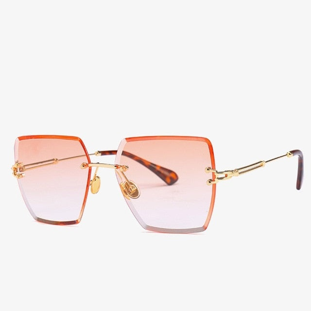 Retro Gradient Square Sunglasses