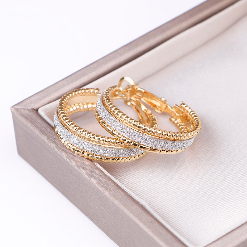 Radiant Small Hoop Earrings