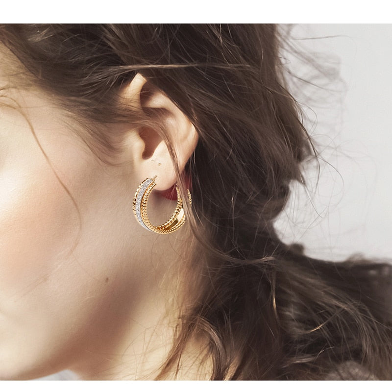 Radiant Small Hoop Earrings