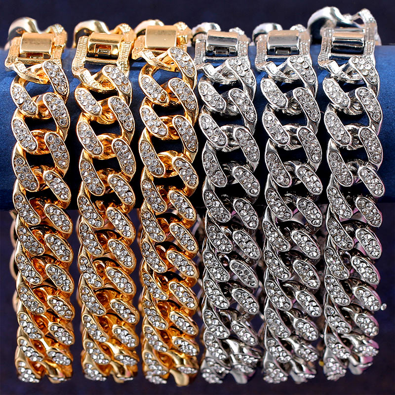 Icy Cuban Link Chain Bracelet