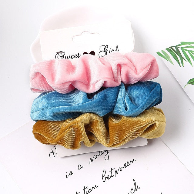 Popular Hair Scrunchie Sets