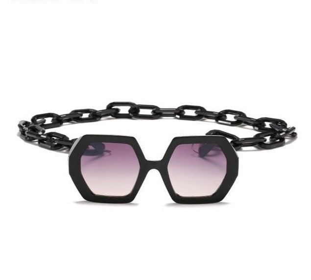 Retro Hexagon Sunglasses