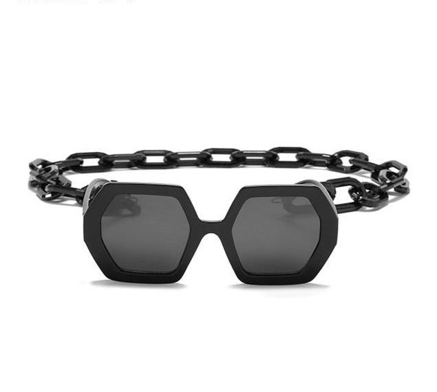 Retro Hexagon Sunglasses