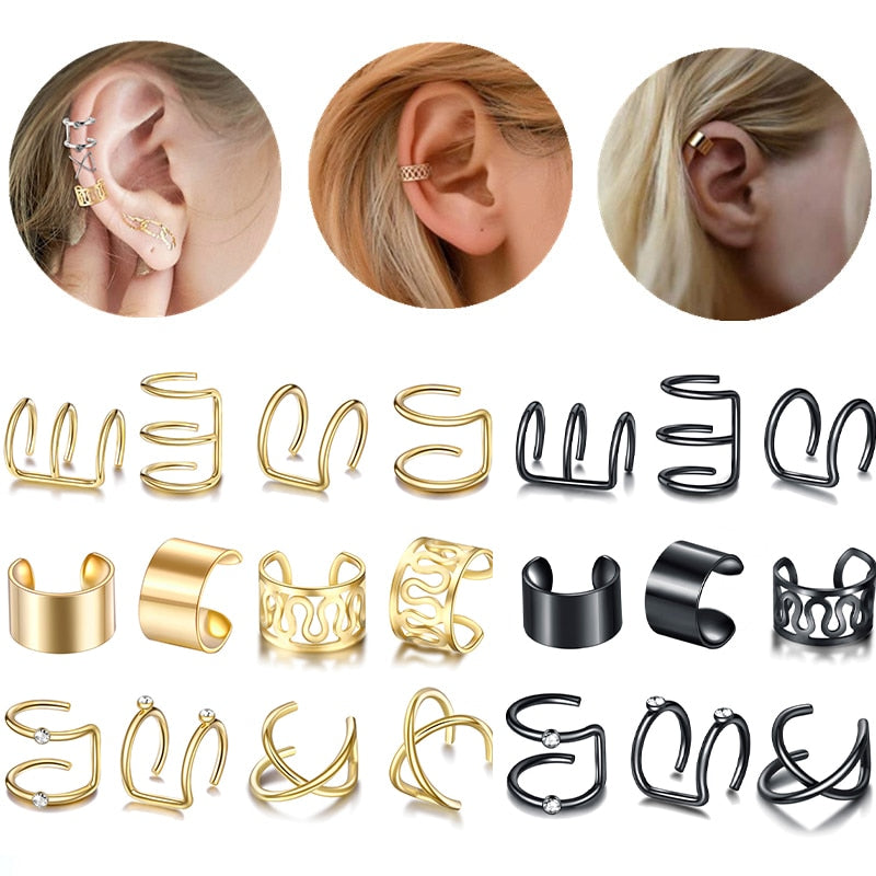 Trendy Cuff Earring Sets