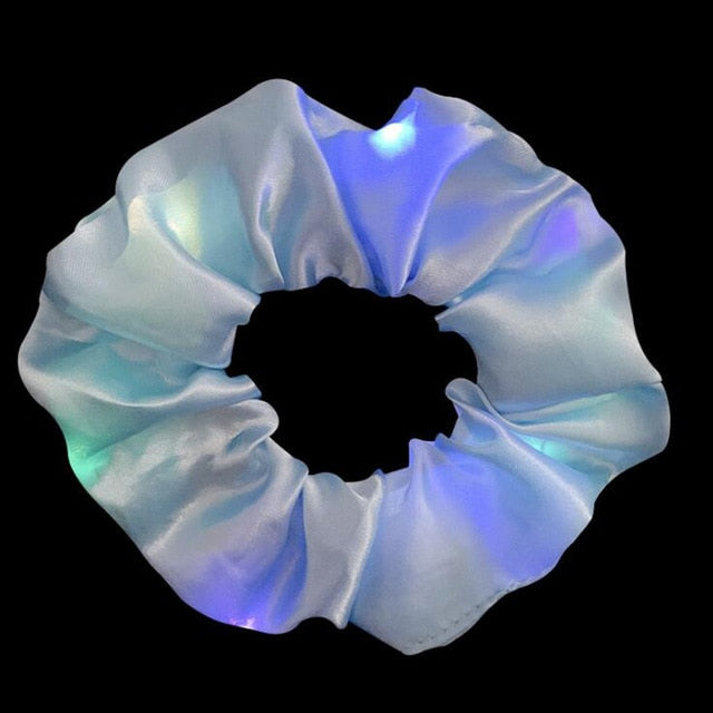 Luminous LED Hair Scrunchie