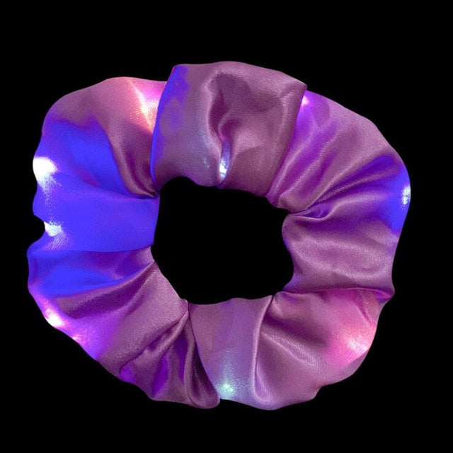 Luminous LED Hair Scrunchie