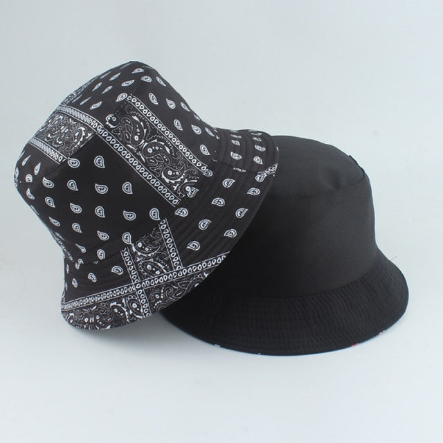 Graphic Reversible Bucket Hat