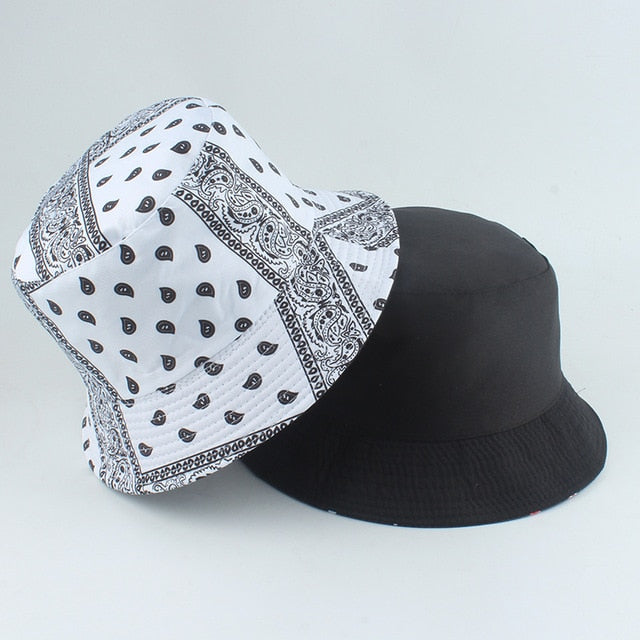 Graphic Reversible Bucket Hat