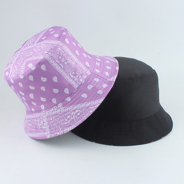 Graphic Reversible Bucket Hat