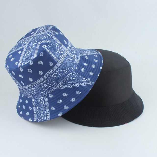 Graphic Reversible Bucket Hat