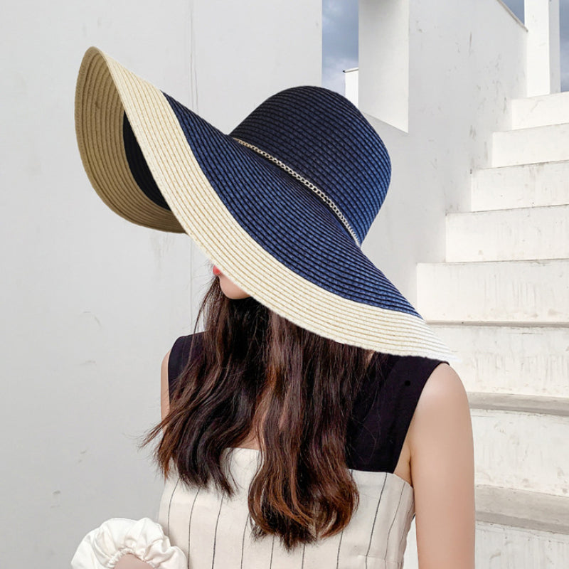 Large Floppy Straw Hat