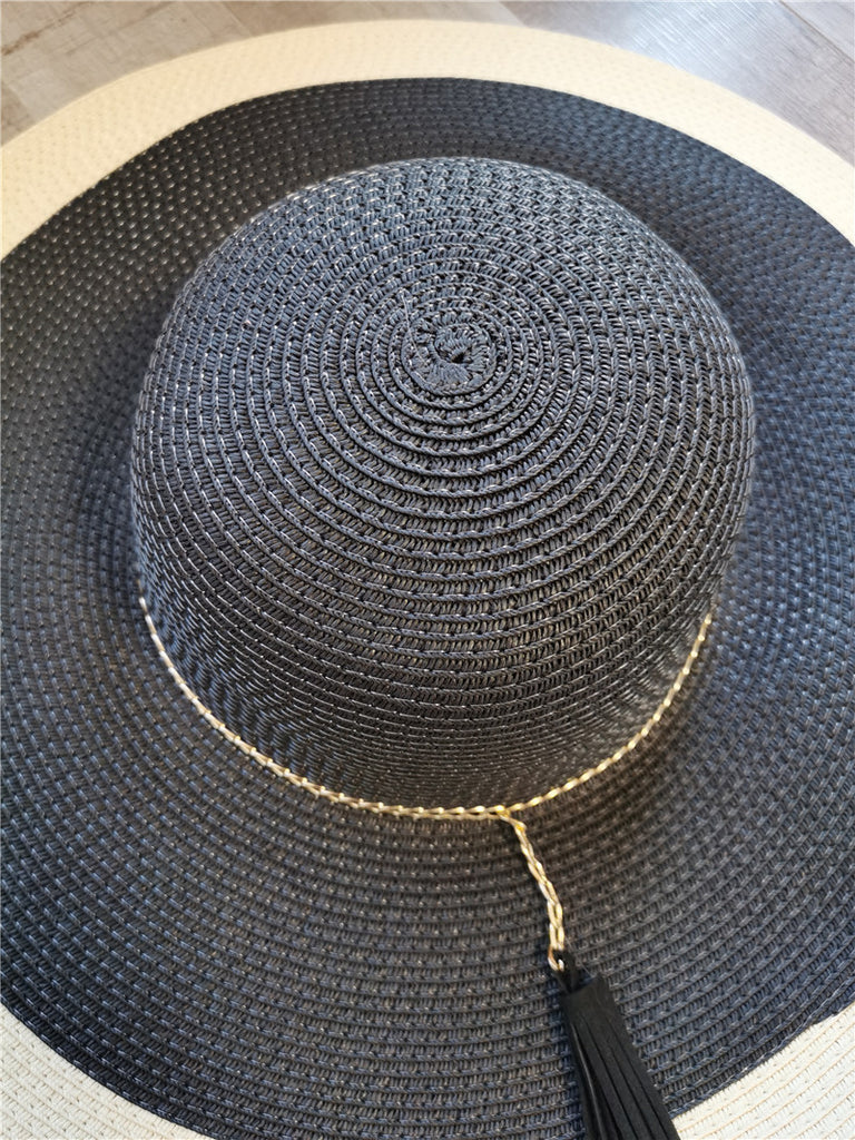 Large Floppy Straw Hat