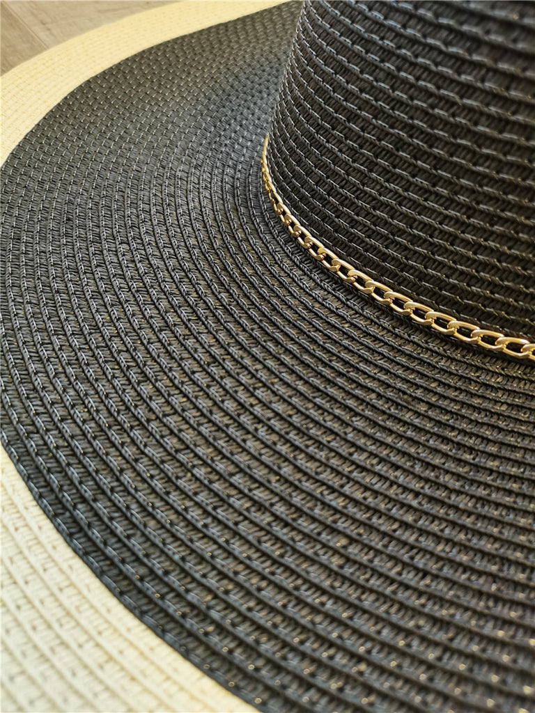 Large Floppy Straw Hat