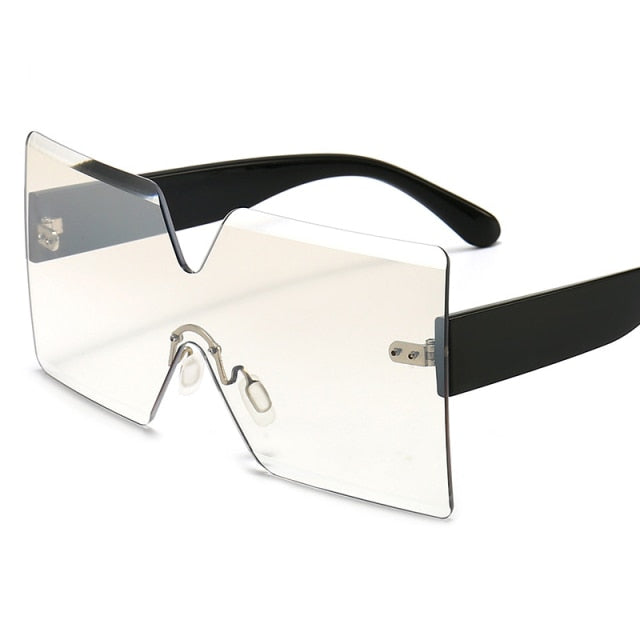 Rimless Square Sunglasses