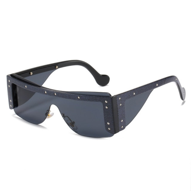 Rimless Shield Sunglasses