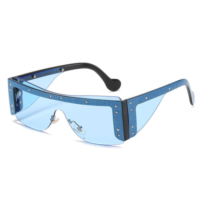 Rimless Shield Sunglasses