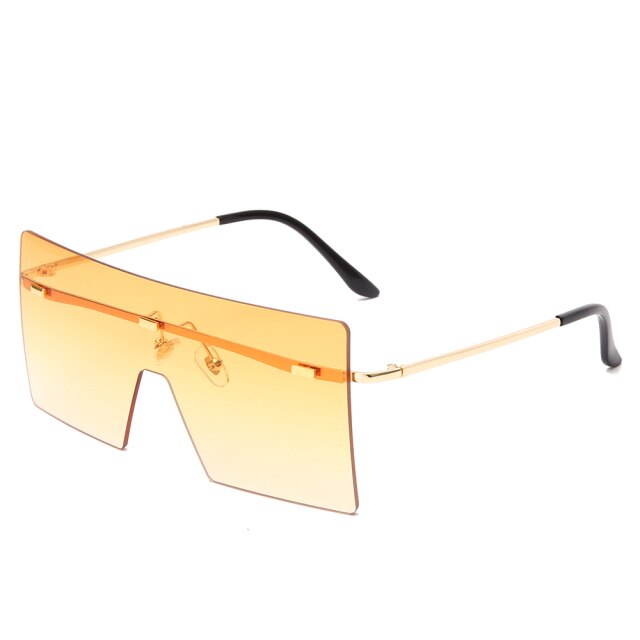 Oversized Rectangle Sunglasses