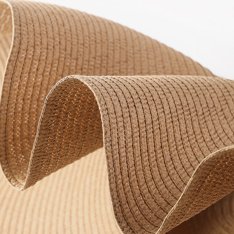 Oversized Straw Floppy Hat